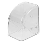 DIYEAH Protector Transparente para Timbre Exterior Impermeable Cubierta De Lluvia para Timbre InaláMbrico FáCil InstalacióN ProteccióN contra Clima para Casa Oficina