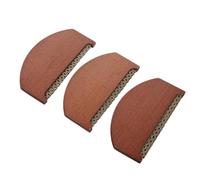 DIYEAH Quitapelusas Manual para Ropa de Cachemira y Lana, Peine de Madera Portátil Color Nogal, 3 Unidades, Elimina Bolitas y Pelusas sin Dañar Tejidos, Adecuado para Cuidado Doméstico