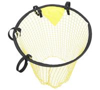 DIYEAH Red de Práctica de Fútbol de Nailon Amarilla para Entrenamiento de Precisión Tamaño Mediano Portátil para Uso en Patio Trasero y Partidos de Fútbol Accesorios