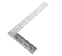 DIYEAH Regla De Acero De 90° Escuadra Carpintero Medidor De Metal Útil Para Bricolaje