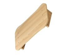 DIYEAH Reposapiés Madera Inclinable bajo Escritorio Soporte Pies Oficina Taburete Ergonómico Antideslizante para Teletrabajo y Hogar