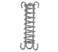 DIYEAH Resorte Amortiguador para Correa de Perro Mediano Acero Inoxidable 304 Resistente Tensión hasta 22 Kg Accesorio para Paseos y Actividades al Aire Libre Mascotas