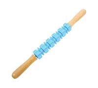 DIYEAH Rodillo de Masaje Azul de Pvc y Acero al Carbono para Relajación Muscular y Fitness, Desmontable y Conveniente para Uso Diario en Piernas y Cuerpo