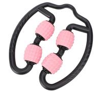 DIYEAH Rodillo de Masaje Relajante Muscular Rosa Sakura, Rodillo de Fitness Multifuncional para Yoga y Ejercicio, Herramienta de Masaje para Piernas y Cuello, Uso Diario en Salud