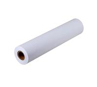 DIYEAH Rollo de papel de pergamino blanco para dibujar, papel de pergamino blanco para pintar en blanco, papel de boceto enrollado para el aula, pancartas, lienzo, pósteres, color blanco