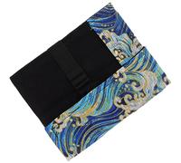 DIYEAH Rollo Rodillo De Lápiz Juguete Bolsa De Malla Transparente para Bolígrafos Organizador De Cajones Divisores Cordón Lapices Cazador De Focas Bolsas Cesta Lana Sabana De Algodon Blue