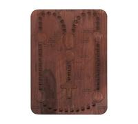 DIYEAH Rosario de madera: Herramienta de aprendizaje de la fe católica y educación en la oración cristiana - Juego Montessori religioso y ayuda catequética