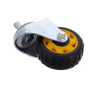 DIYEAH Rueda Giratoria de Gato de Alta Resistencia para Automóviles Accesorios para Gatos de Suelo Rueda de Nylon para Reparación de Vehículos 1