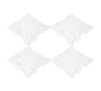 DIYEAH Sellos Transparentes de Silicona de Notas Musicales 4 Pcs para Scrapbooking Diario Álbumes Decoración Manualidades Creativas Diseño Compacto y Detalles Precisos