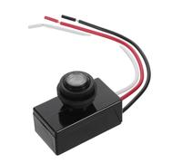 DIYEAH Sensor Fotoeléctrico para Luces Exteriores Interruptor Automático de Luz Dusk To Dawn Sensor de Conmutación de Alta Sensibilidad Resistente Inclemencias del Control para y