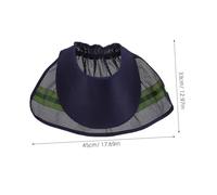 DIYEAH Sombra de Casco Parasol para el Cuello del Casco Visera de Sombrero de Sol de Sombrero de construcción Accesorios para el Sol Educación física