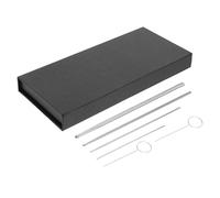 DIYEAH Sonda de Serpiente de Acero Inoxidable 6 Piezas Diferentes Tamaños para Reptiles Detectores de Género Kit para Suministros de Salud en Reptiles y Anfibios