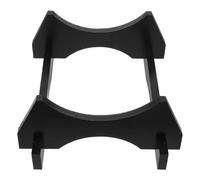 DIYEAH Soporte de Madera para Barril de Cerveza de 5 litros Base para Dispensador de Bebidas en Madera Robusta Color Vino Rojo Soporte Estable para Jarra de Agua y Barriles de Vino