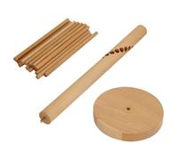 DIYEAH Soporte de Madera para Secar Espaguetis Resistente y Versátil Diseño Simple y Moderno Adecuado para Uso en Casa y Restaurante