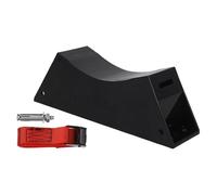 DIYEAH Soporte Fijo para Bombonas de Gas Negro con Correas Antivuelco y Tornillos de Expansión Soporte Anticaída Resistente para Cilindros de Gas en Fábricas y Almacenes Instalación