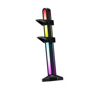 DIYEAH Soporte GPU Argb Ajustable Accesorio para Ordenador Diseño Profesional y Práctico Base Oculta Compatible con Diversas Arquitecturas de