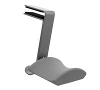 DIYEAH Soporte para Auriculares de Diseño Bajo Escritorio Clip de Sostenedor para Auriculares Instalación y Rápida Compatible con Escritorios y Armarios Color Gris Versión