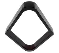 DIYEAH Soporte para Bolas de Billar Romboide de Madera, Marco Estable y Portátil para Mesa de Billar, Accesorio Confiable para Sala de Juegos y Torneos, Estante para Agrupación Precisa