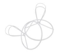 DIYEAH Soporte para Pantalla De Lámpara Cónico 90 Mm De Hierro Resistente Clip para Bombillas DIY para Lámparas Colgantes y Candelabros 2 Piezas