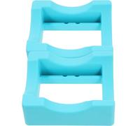 DIYEAH Soporte para Vaso de Silicona Antideslizante Compacto 2 Pcs Portavasos Reutilizable para Hogar y Oficina Accesorio de Almacenamiento para Vasos de Vidrio