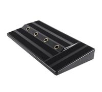DIYEAH Tablero de Efectos para Guitarra Portátil Construcción Resistente Gestión de Cables Integrada Soporte Seguro para Pedales para Músicos Movimiento