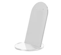 DIYEAH Tablero de Espejo Acrílico Plata para Fotografía de Joyas Diseño Tridimensional y Orificios, Adecuado para Pendientes y Decoración de Fondo