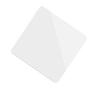 DIYEAH Tablero de Superficie Reflectante Acrílico Blanco 40x40cm para Accesorios de Fotografía y Fondo, Resistente a Rayaduras y Doble Cara para Joyas y Collares