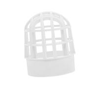 DIYEAH Tapa de Drenaje de Piso Protector de Canalones de Plástico Cubierta de Desagüe para Bajantes Malla de Canalones para Protección de Filtro para Desagües Exteriores y Uso Patios o Te