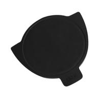 DIYEAH Tapa de Silicona Negra para Taza Dosificadora de Café Expreso, Resistente y Fácil de Limpiar, Adecuado para Cafeterías y Hogares