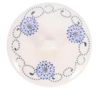 DIYEAH Tapa y Tetera Resistente de Calor Beige de Cerámica que Previene Fugas Conserva Aroma Retro para Taza de Té Uso Casero