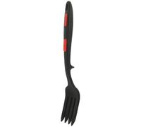 DIYEAH Tenedor de Cena Accesorio Práctico y Saludable de Silicona Reutilizable Negro para Cocinas Domésticas y Profesionales