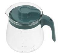 DIYEAH Tetera de Vidrio Resistente al Calor de 1700 Ml Jarra Grande para Zumo y Té Jarra Multifuncional Hogar Apta para Infusiones de Frutas y Flores Color Aleatorio