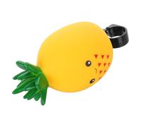 DIYEAH Timbre de Bicicleta Infantil Diseño de Piña y Sonido Claro Accesorio para Manillar Compatible Bicicletas de Ciudad y Scooters