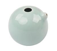 DIYEAH Tintero de Cerámica Esmaltada Verde Gotero de Agua para Caligrafía Accesorio Práctico para Pintura y Molienda de Tinta Diseño y Fácil de Limpiar