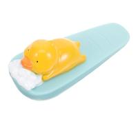 DIYEAH Tope de Puerta Silencioso, Cuña de Tope de Puerta, PVC, Forma de Pato, Resistente y No Fácil de Romper, para Sala de Estar y Dormitorio, Decorativo y Infantil