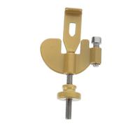 DIYEAH Tope de Puerta viajeros hogar cochera Cerradura portátil Portable Door Lock cerraduras de Viaje para Habitaciones de Hotel Cerradura de Puerta portátil para Hotel Acero Golden