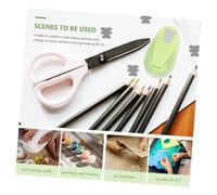 DIYEAH Troqueladora de Papel Redonda para Manualidades DIY Herramienta Portátil y Ergonómica Diseño Resistente y Ahorro de Esfuerzo para Scrapbooking y Creación de Tarjetas