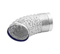 DIYEAH Tubo De Aire De Aluminio Resistente A Altas Temperaturas Aislante Flexible Extensor De Sótano Manguera De De Servicio Reemplazo Térmico Ventilador Ventilación