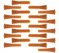 DIYEAH Varillas de Goma para Desplumar Pollos 20 Piezas Accesorios para Máquina Desplumadora Dedos Sencillos para Aves de Corral Herramienta Profesional para Depilación Doméstica