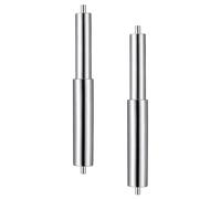 DIYEAH Varillas de Plástico para Rollo de Papel Higiénico Diseño de Resorte, Soporte Extensible para Portarrollos, 2 Piezas para Uso Diario y Mejoras DIY