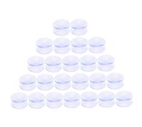 DIYEAH Ventosas de Doble Cara para Mesa de Cristal Antideslizantes 10 * 30Mm Silicona Transparente 24 Piezas Fijación y Rápida