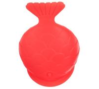 DIYEAH Voluminizador de Labios para Mujer de Silicona Forma de Pez, Dispositivo Portátil de Succión Rojo para Aumentar Volumen y Realzar Labios, Herramienta de Belleza Fácil de Usar