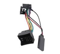 Diyeeni Adaptador Bluetooth 5.0 AUX con Micrófono para BMW E60 E63 E64 | Módulo Bluetooth para automóvil con carcasa de ABS, conector de audio auxiliar para BMW 5 6 7 Series, DC12V
