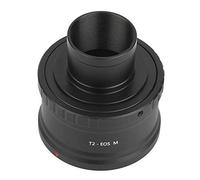 Diyeeni Adaptador de Lente de Montaje EOS-M T2, Adaptador de telescopio M42 a 1.25 Pulgadas, Adaptador de Anillo en T para cámara Canon EOS