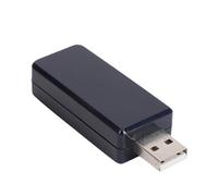 Diyeeni Aislador Digital USB, Nivel de Aislamiento de 3,75 KV, Alta Velocidad 480 Mbps, Aislador USB 2.0 para Protección, con Negociación Automática de Velocidad, para Wins, Control (Black)