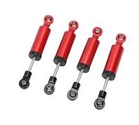 Diyeeni Amortiguador de Aleación 70mm RC para Coche Modelo 1/10 (rojo)