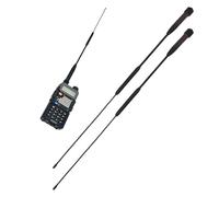 Diyeeni Antena de Látigo de Ganancia de Doble Banda VHF UHF 144 430MHz 2.15dBi, para TK-360, TK-370, TK370G, TK372, TK372G, TK3100, TK3140, VEV-3288S, VEV6288, VEV3288