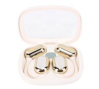 Diyeeni Auriculares con Traducción en Tiempo Real con IA, 140 Idiomas, 98% de Precisión, Tiempo de Reproducción de 30 Horas, Altavoz Táctil de 3 Modos para Viajes, Aprendizaje Empresarial (Beige)