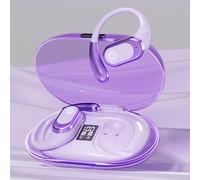Diyeeni Auriculares de Traducción AI, Auriculares con Traductor de 164 Idiomas en Tiempo Real Bluetooth 5.49, Reducción de Ruido Estéreo de Alta Fidelidad con 7 Modos de Traducción, para (Purple)