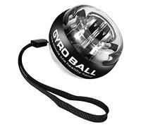 Diyeeni Auto Start - Bola de Entrenamiento de Muñeca para Reducir la Presión, Fortalecedor de Muñeca para Fuerza Muscular, del Túnel Carpiano, Bola de Portátil Compacta de 2,8 Pulgadas (Negro de